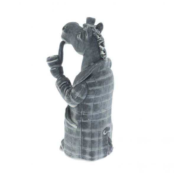 Статуэтка &amp;quot;Конь в пальто с трубкой&amp;quot; из мрамолита 129367