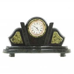 Настольные часы &amp;quot;Летучая мышь&amp;quot; камень змеевик