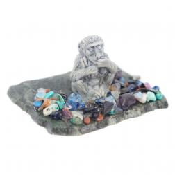 Сувенир &amp;quot;Обезьяна малая&amp;quot; из мрамолита