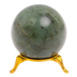 Шар из иркутского нефрита 6 см