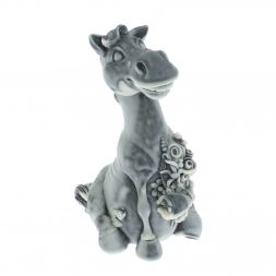 Статуэтка "Конь с букетом (шарж)" из мрамолита