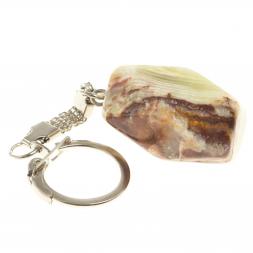 Брелок из оникса &amp;quot;Бриллиант&amp;quot; 3х2х2 см