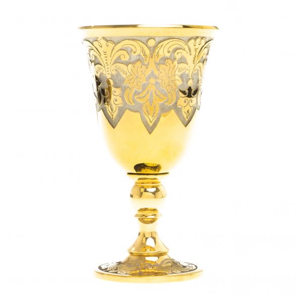 Водочный набор &amp;quot;На посошок&amp;quot; рюмка и тарелка Златоуст 123992