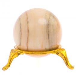 Шар из газганского мрамора 4 см