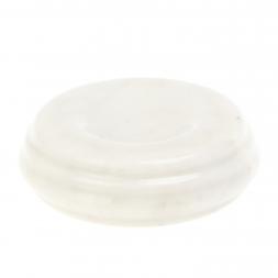 Подставка под шар из белого мрамора 10х10х3 см