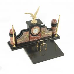 Настольный набор "Гордый орел" бронза креноид