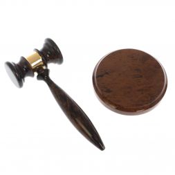 Сувенир &amp;quot;Молоток председателя&amp;quot; из обсидиана