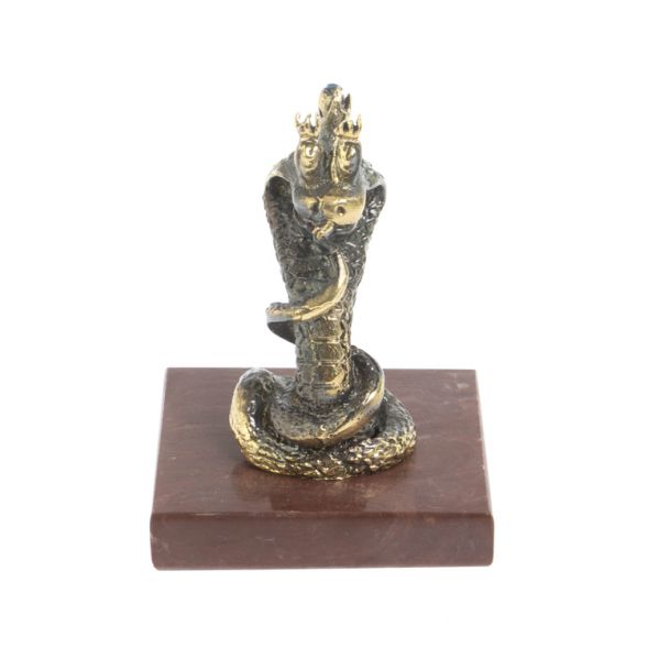 Бронзовая статуэтка «Змея-Царевна» на лемезите 128072