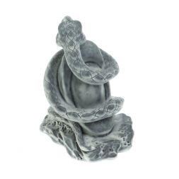 Статуэтка "Змея вокруг слитка" из мраморной крошки