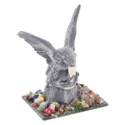 Сувенир "Орел со змеей" из мрамолита