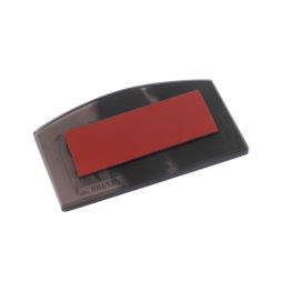 Автоикона "Триптих" из черного обсидиана 7,5х5 см