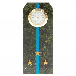 Часы "Погон старший лейтенант ВВС, ВКС, ВДВ" серпентинит