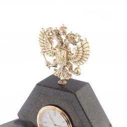 Настольный набор из гранита "Герб России"