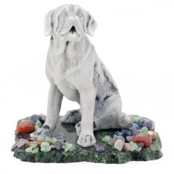 Сувенир из мрамолита &amp;quot;Сенбернар&amp;quot;