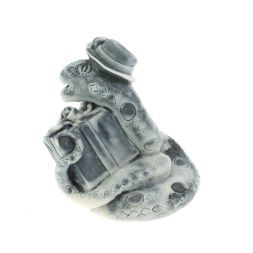 Статуэтка "Змей с подарком" из мраморной крошки