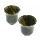 Кофейные чашки из нефрита 2 шт 7х7х7 см 129140