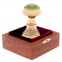 Оснастка для печати "Изумруд" круглая в подарочной упаковке Златоуст