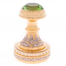 Оснастка для печати "Изумруд" круглая в подарочной упаковке Златоуст