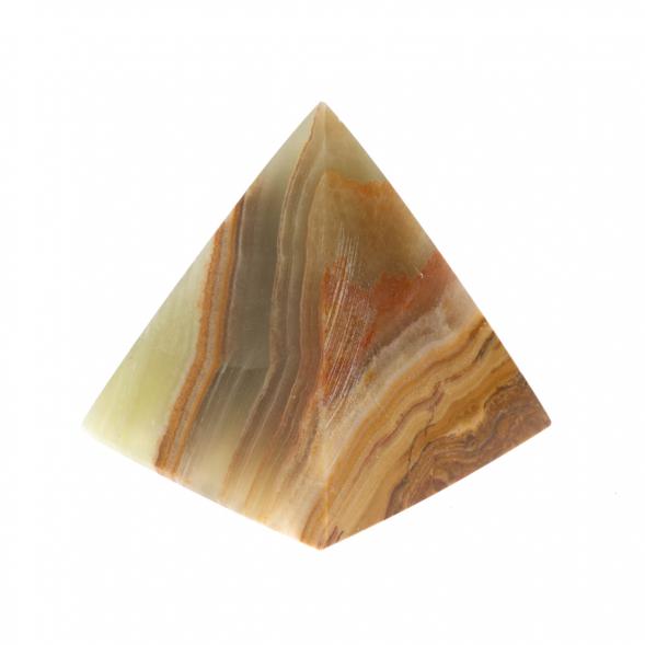 Пирамида из натурального оникса 4,7х4,7х5 см (2) 121859