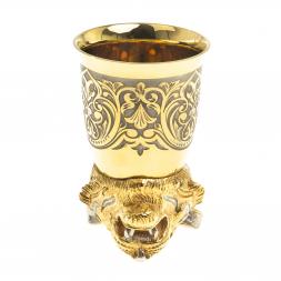 Стопка перевертыш "Тигр" 60 мл Златоуст