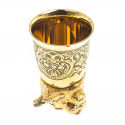 Стопка перевертыш "Тигр" 60 мл Златоуст