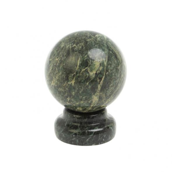 Подставка под шар из шабровского змеевика 3,5х3,5х1,5 см 127609