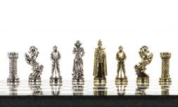 Шахматы "Рыцари" 36х36 см мрамор