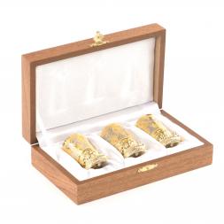 Набор стопок перевертышей 3 шт &amp;quot;Осетры&amp;quot; Златоуст