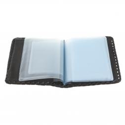 Подарочный набор &amp;quot;Автомобилист&amp;quot; обложка для автодокументов и ежедневник из черной кожи