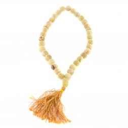 Четки из зеленого оникса 35 бусин круглые