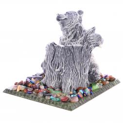 Карандашница "Медведь" из мрамолита