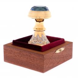 Оснастка для печати "Аквамарин" металлическая в подарочной коробке Златоуст