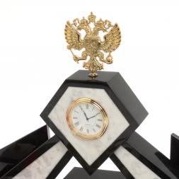 Настольный набор &amp;quot;Герб&amp;quot; из мрамора