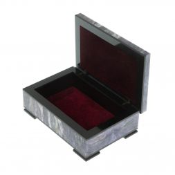 Шкатулка из чароита 12х8х4,5 см