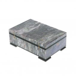 Шкатулка из чароита 12х8х4,5 см