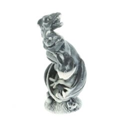 Статуэтка "Трехголовый змей" из мраморной крошки