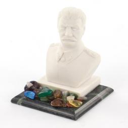 Сувенир из мрамолита "Бюст Сталина"