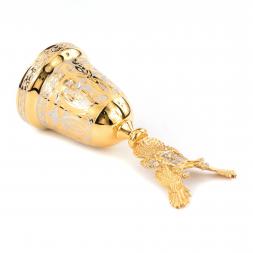 Колокольчик "Двуглавый орел" бронза Златоуст