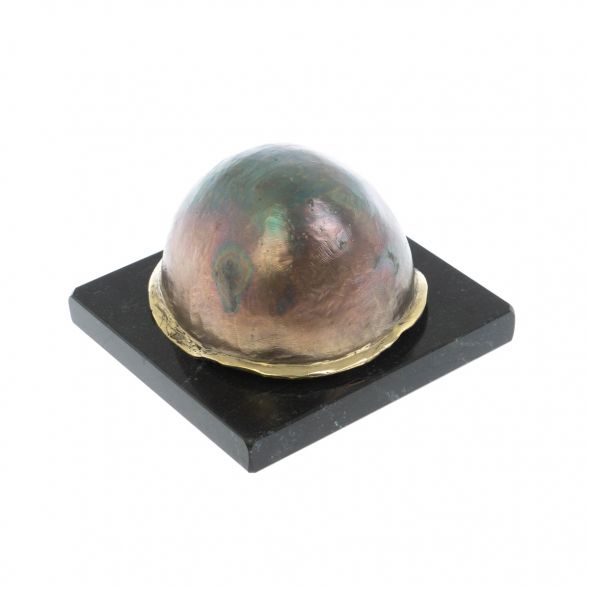 Статуэтка &amp;quot;Каска солдата&amp;quot; из бронзы 8х8х5 см 129066