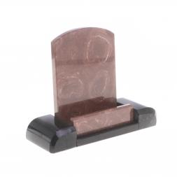 Письменный набор "Герб РФ" камень лемезит