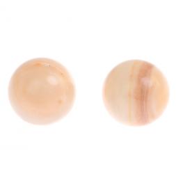 Массажные шары из газганского мрамора 3 см (пара)