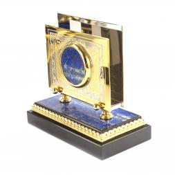 Настольный набор из лазурита "Орел"