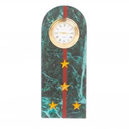 Часы "Погон капитан МВД" нового образца змеевик