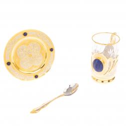 Подарочный чайный набор "Лазуритовый" Златоуст