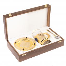 Подарочный чайный набор "Лазуритовый" Златоуст