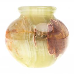 Ваза из камня оникс 6,5х5,5 см 50 мл (2,5)