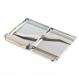 Портсигар на 20 сигарет с зажигалкой камень яшма