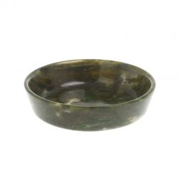 Тарелка орешница из нефрита 10х10х2,5 см