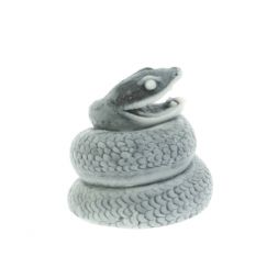 Статуэтка "Змея гремучая" из мраморной крошки