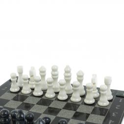 Шахматы &amp;quot;Турнирные&amp;quot; доска 36х36 см мрамор